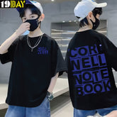 Cool Cotton T-Shirt for Kids – Oversized Dropshoulder and Soft Feel